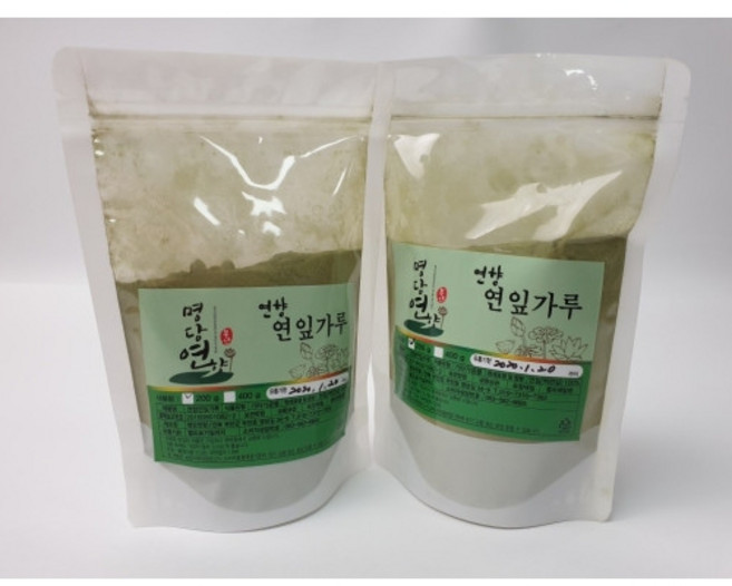 명당연향 연잎가루 1KG (연잎칼국수 수제비 부침개용), 1개