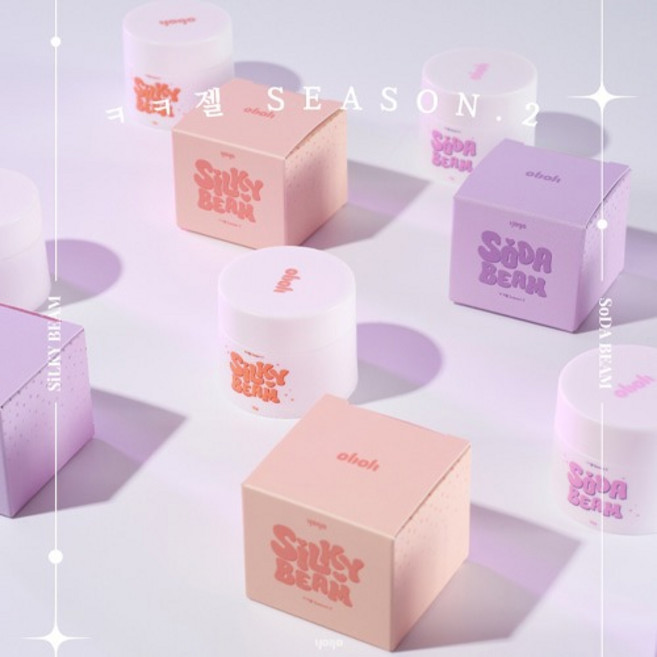 요고마요 엠보젤 소다빔15g+실키빔15g SET ㅋㅋ젤 쪼물젤, 1개