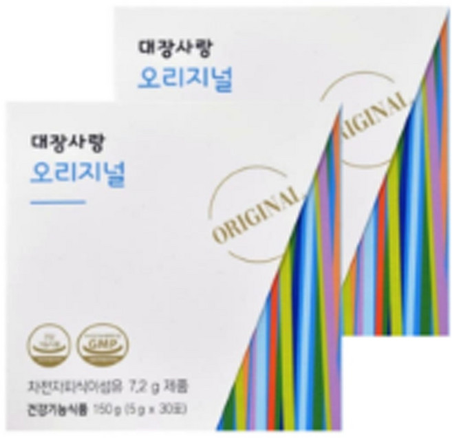 미궁365 차전자피 식이섬유 대장사랑 오리지널 5g x 30포 2박스 30일분