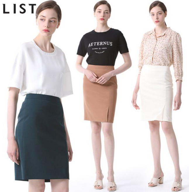 [리스트] 언발란스 슬러드 스커트