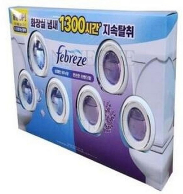 페브리즈 더블액션 화장실용 비치형, 36ml, 1개