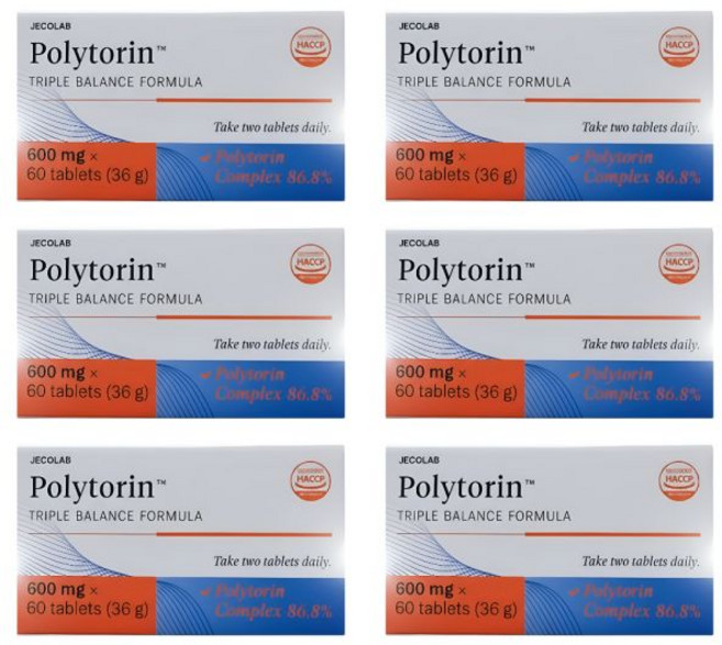 제코랩 폴리토린 Polytorin 60정 6박스 트리플 밸런스 포뮬러 베르가못 베르베린 541700