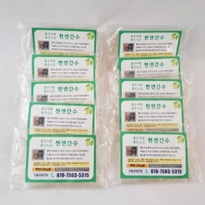 두부만드는 소포장 천연간수 백태(두부콩)250g용 15포 ~, 14ml, 30개, 마른콩 250g  용