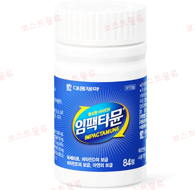 [코스트코 무료배송] 대웅제약 임팩타뮨 84 활성형 비타민B, 1개, 84정