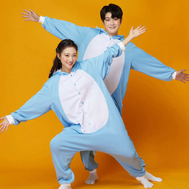 반티 체육대회 졸업사진 코스프레 단체복_BT106-1 상어긴팔잠옷