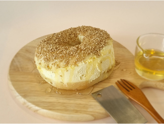 제나 깨베이글, 1개, 100g