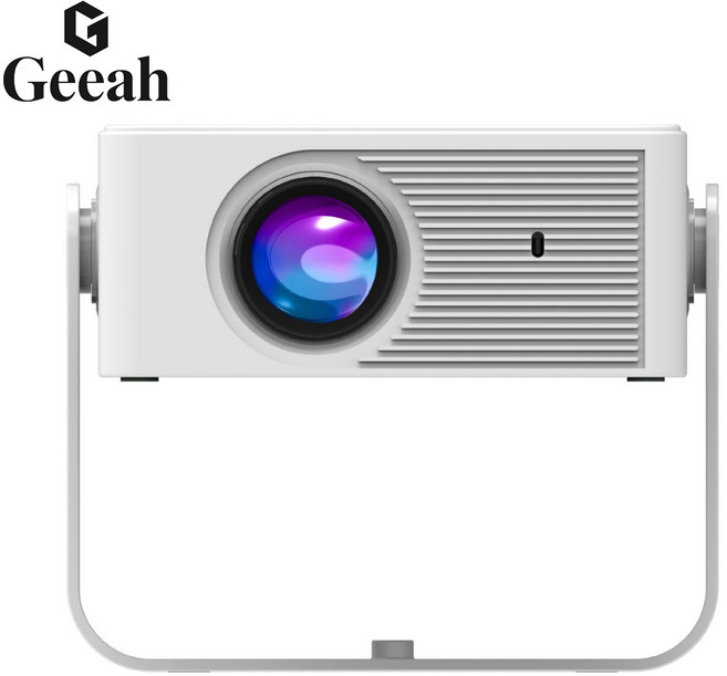 Geeah 빔프로젝터 미니 초고화질 가정용 영화관 입력 지원 WiFi6 블루투스5.0 한글 인터페이스, Y8S