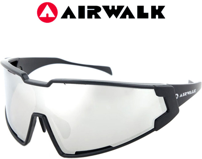 에어워크 스포츠고글 AW-02 선글라스 자전거고글, AW-02 고글(실버), 1개