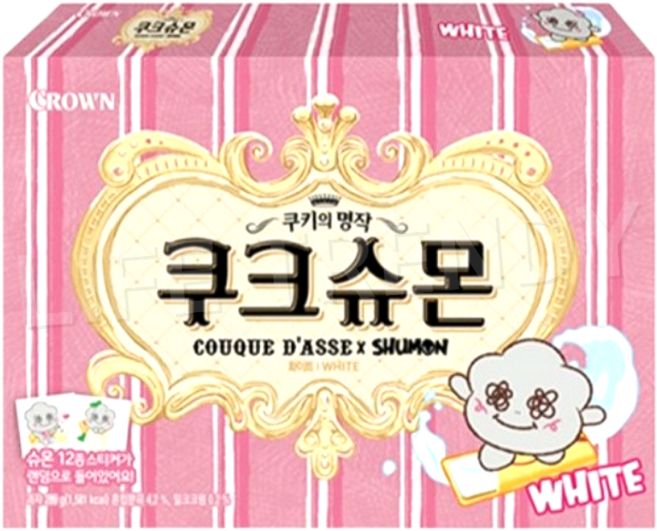 쿠크다스 쿠크슈몬 화이트, 289g, 1개