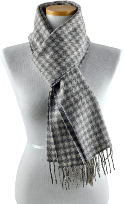 닥스 캐시미어 체크 머플러