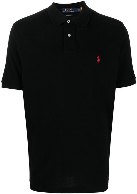 폴로랄프로렌 로고 자수 디테일 폴로 셔츠