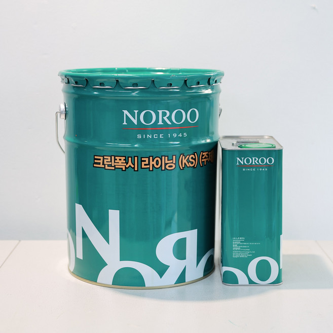 노루페인트 크린폭시 라이닝(KS) 에폭시 바닥재 페인트 (페인트 다모아), 적갈색, 24kg, 1개