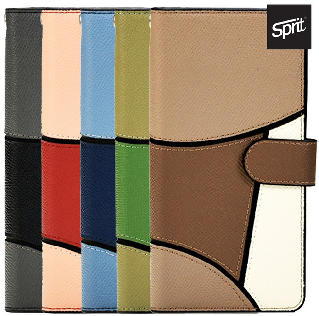 갤럭시S25FE (S731) 스프릿 패턴 천연소가죽 휴대폰 케이스