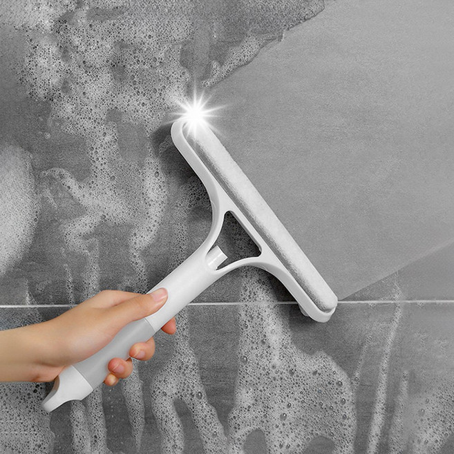 루시아이 올인원 워터 스프레이 유리닦이 3colors, 화이트, 1개