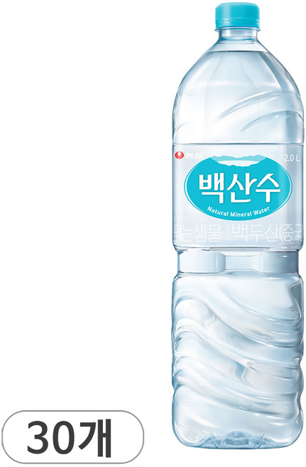 백산수, 2L, 30개