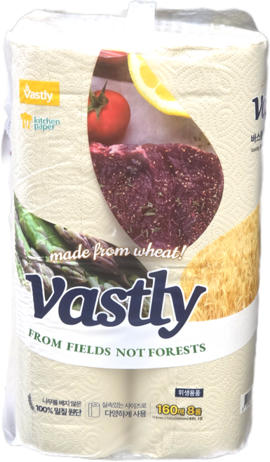 키친타월 키친타올 대용량, 8롤, 1개