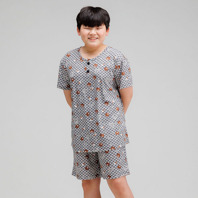 남아 초등 남주니어 냉감잠옷 여름 꿀잠 냉장고홈웨어 실내복 상하세트