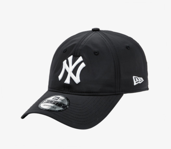 NEW ERA MLB 뉴욕 양키스 나일론 메탈 언스트럭쳐 볼캡 블랙 378248