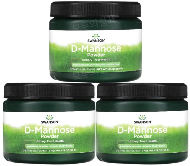 Swanson 디마노스 디만노스 분말 가루 D Mannose 50g 3개 스완슨 - 쿠팡