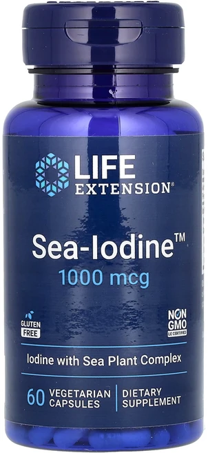 Life Extension Sea-Iodine 1000mcg 베지 캡슐 60정, LifeExtensionSeaIodine1000mcg베, 1개 - 쿠팡