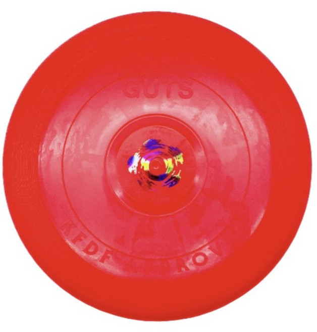 프리원 얼티미트 거츠 플라잉디스크(레클) 초등용 공인 원반, 빨강, 1개
