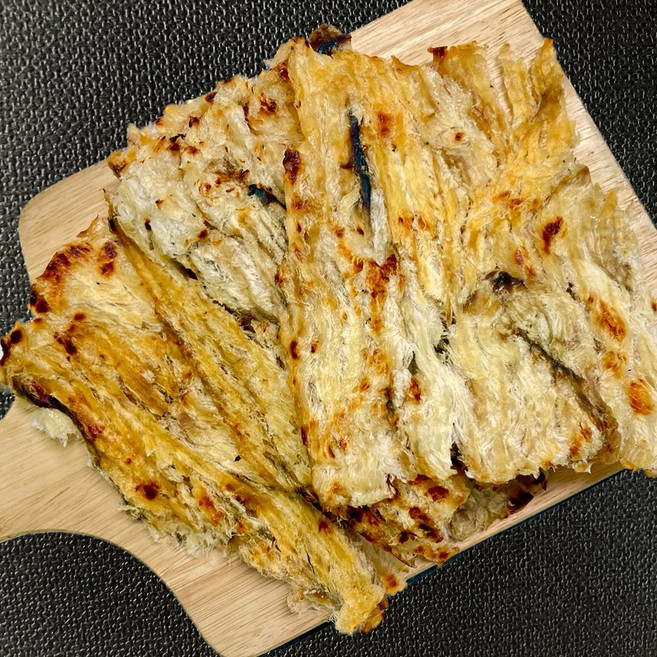 [유쾌상회] 국내가공 구운 아귀채 / 단짠 고소 안주 간식 쥐포 아귀포, 1개, 1kg