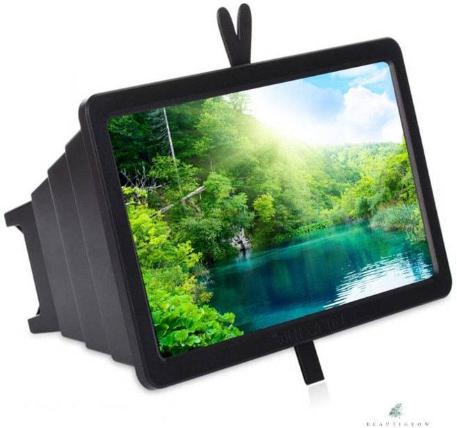 적절상회 자바라 터널 스마트폰 확대스크린 블랙