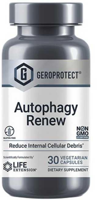 라이프익스텐션 게로프로텍트 오토퍼지 리뉴 베지테리안 캡슐, 1개, 30정