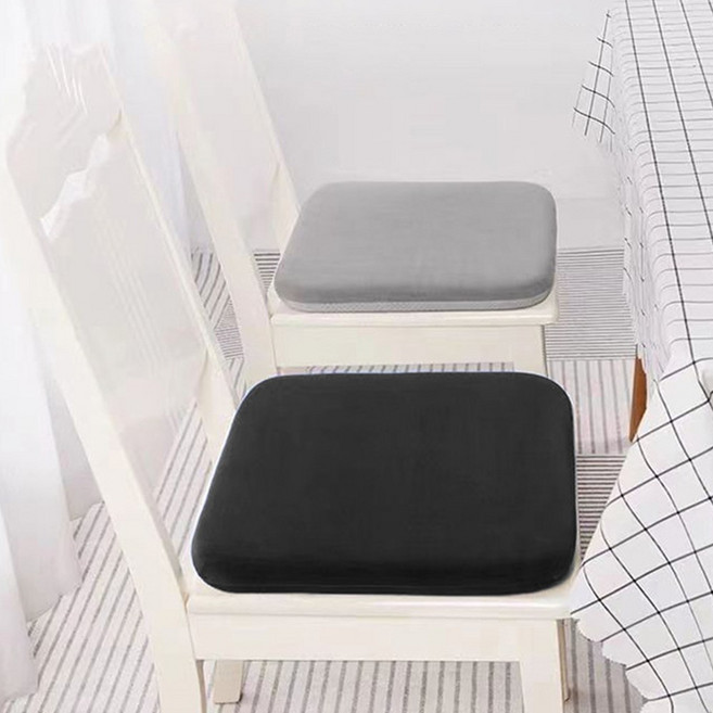 엔빙 푹신한 체중분산 메모리폼 사각 방석 1+1