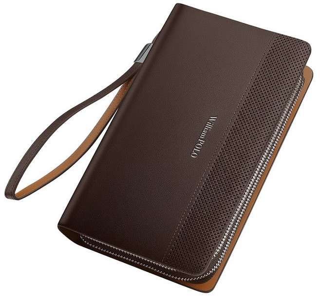 윌리엄폴로 소가죽 클러치백 212160