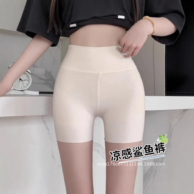 鯊魚褲女 三分 高腰 收腹 防走光 運動內搭打底褲
