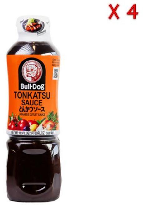 불독 돈카츠 소스, 500ml, 4개