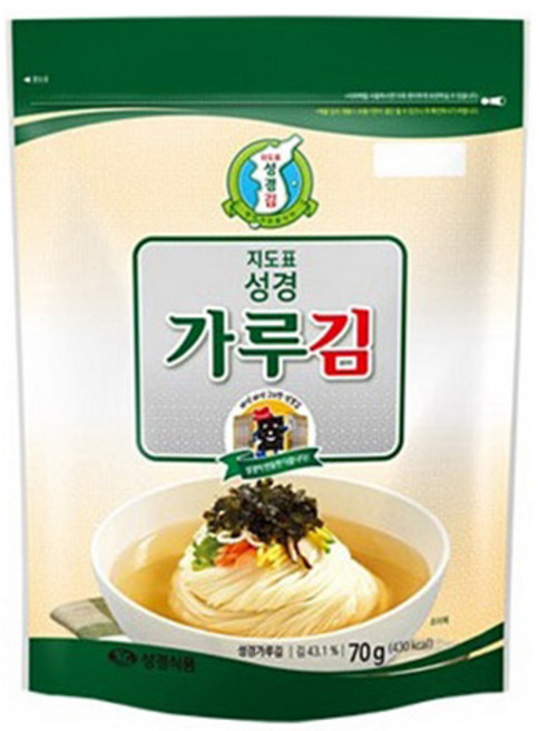 성경식품 재래식 가루김, 70g, 2개