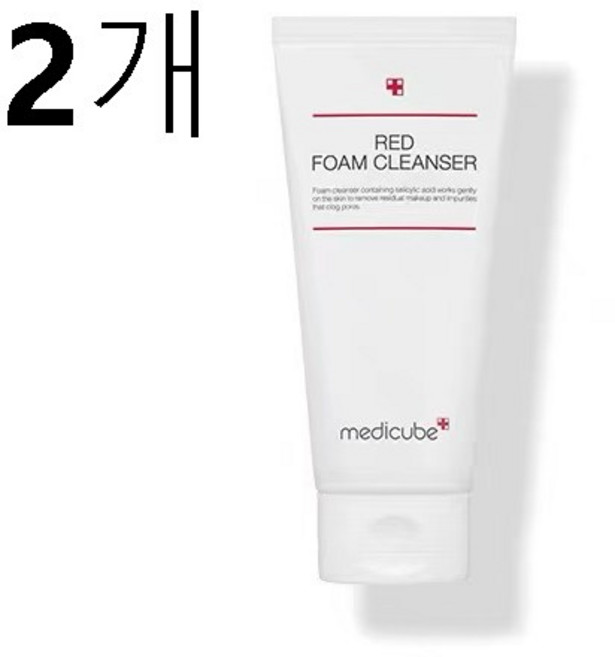 메디큐브 레드 폼 클렌저, 120ml, 2개