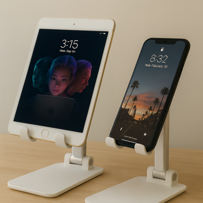 컴온인 스마트폰 거치대 테블릿 접이식, 민트, 1개