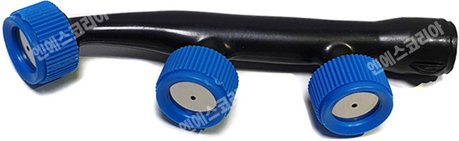 엔에스코리아 분무기 노즐 3구 분무기부품 분사노즐, 1개