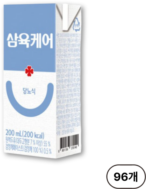 삼육케어푸드 당뇨식 200ml 삼육두유 삼육 뉴케어, 96개