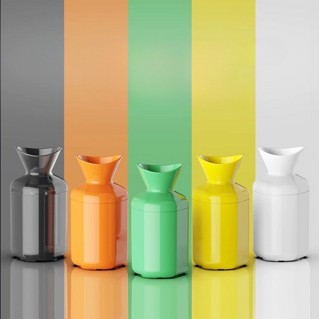 리치힐 고함 항아리 노래연습 소리지르기 방음마이크 스트레스해소 발성연습 소음방지 함성호 호리병, 1개, 그린