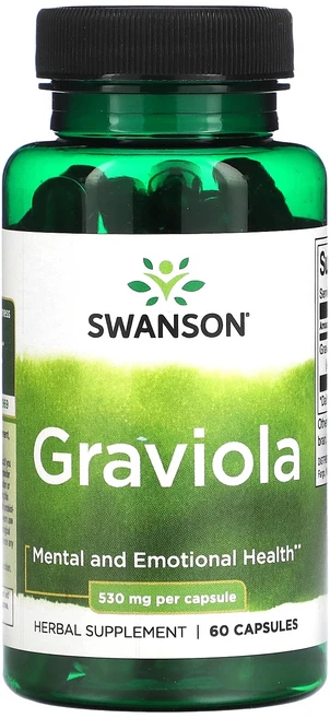 몸관리하세요 겨울입니다 Swanson 그라비올라 530mg 캡슐 60정 특별관리진행, 1개 - 쿠팡