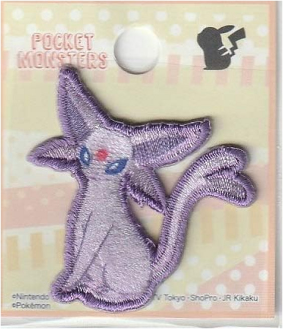 이나가키 패션 포켓몬 와펜 스티커 아이론 접착 양용 에-피 POS018