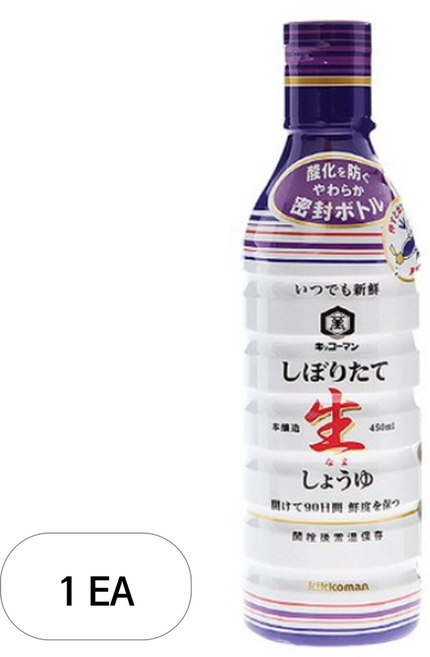 기꼬만 생간장, 450ml, 1개