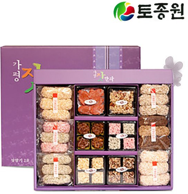 토종원 잣향기2호(지함2단)유과강정정과약과황잣, 1개