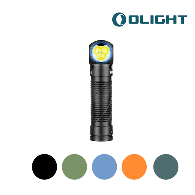 오라이트 페룬3 고출력 충전식 LED 헤드랜턴, OD 그린