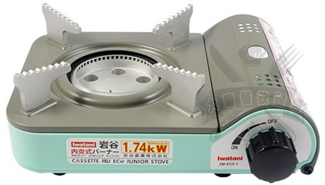 Iwatani 岩谷 ZM-ECO-1 卡式爐 1.74kW, 1個