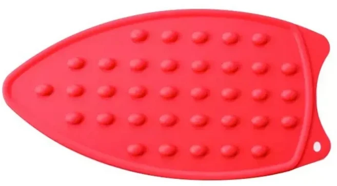 재사용 가능한 실리콘 다리미판 패드 내열성 강화 버전 다리미판과 다리미 패드에 완벽하게 호환됩니다., 02 red