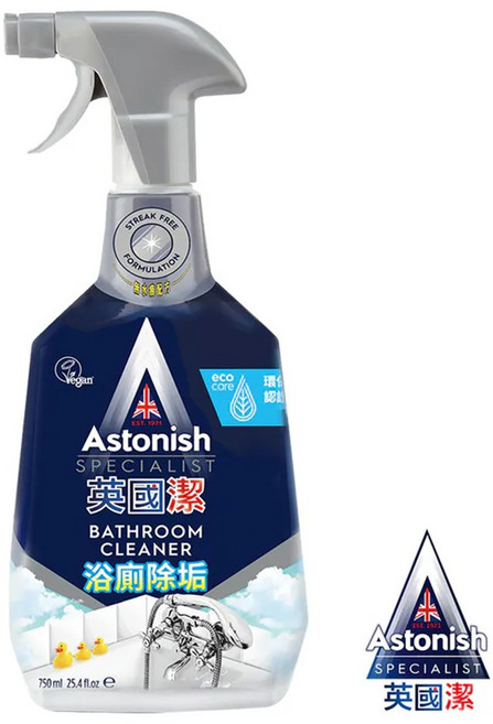 Astonish 英國家潔 浴室清潔劑, 1個, 750ml