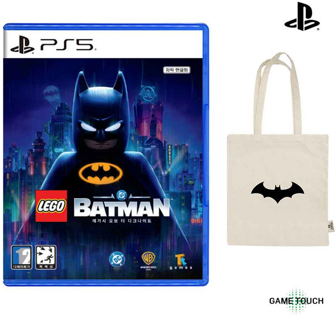 PS5 레고 배트맨 레거시 오브 더 다크나이트 초회특전DLC 예약특전에코백+장패드