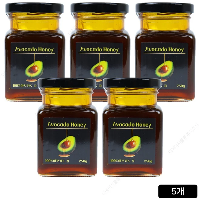 [홈쇼핑] 김하진의 아보카도꿀, 5개, 250g - 쿠팡