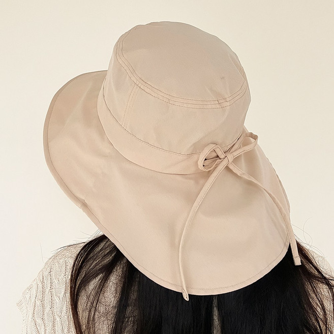 여름모자 여성 와이드챙 자외선 차단 햇빛 가리개 벙거지모자 휴양지 여행 버킷햇