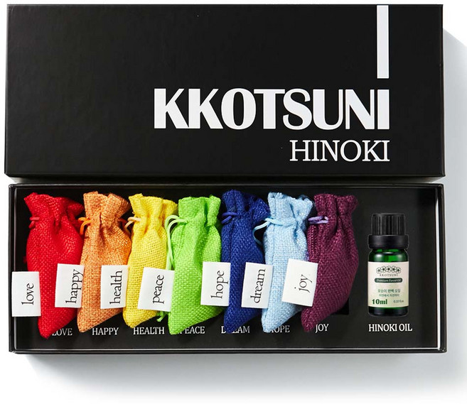 꽃순이 편백 천연 피톤치드 디퓨저 집들이선물세트 새집증후군 방향제 국내산, 1개, 10ml